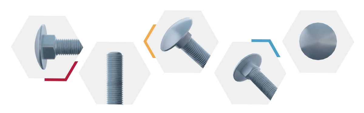 Galvanized Carriage Bolts For Deck details