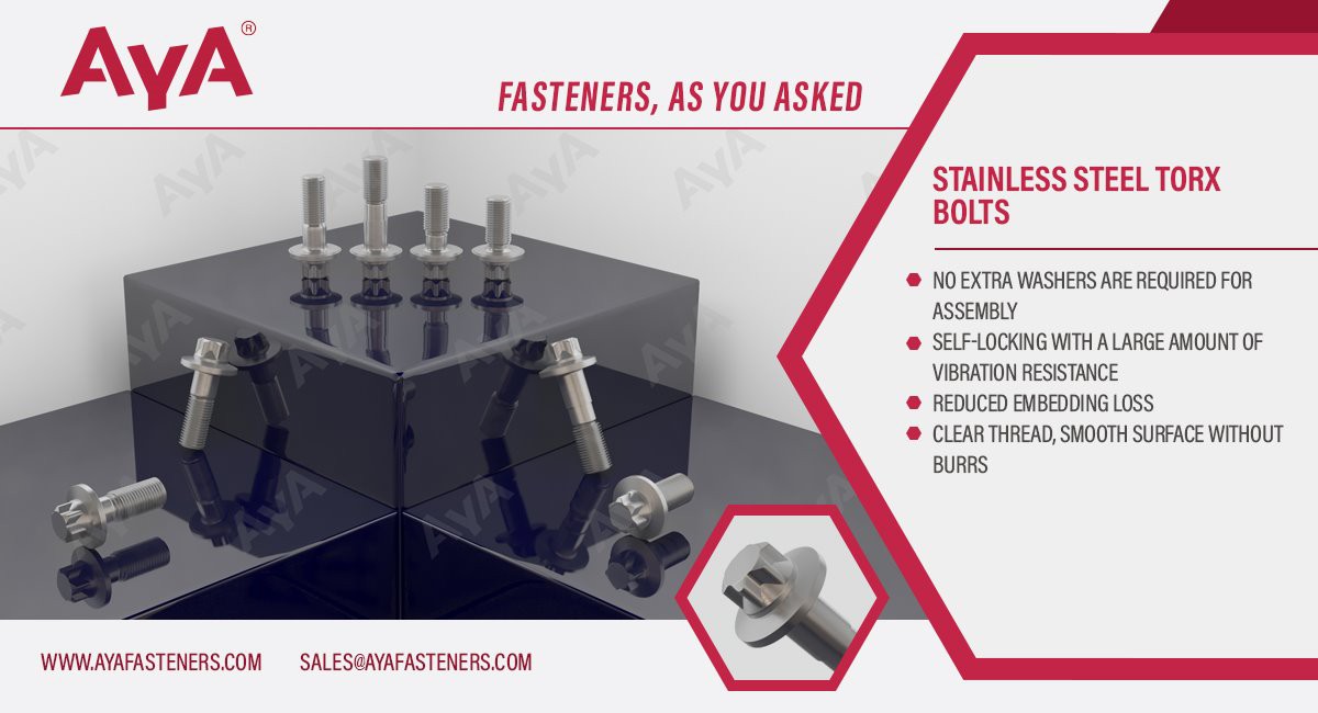 Stainless Steel Torx Bolts-DIN 34801-advanatage Stainless Steel Torx Bolts-DIN 34801-advanatage